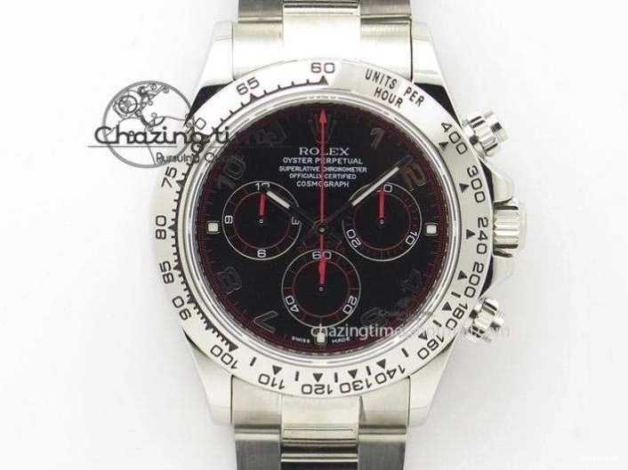 A7750 Edition Dial On SS JF Bracelet Black Daytona Best 116509 0404